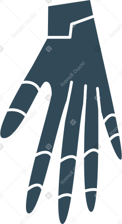 astronaut's hand PNG, SVG