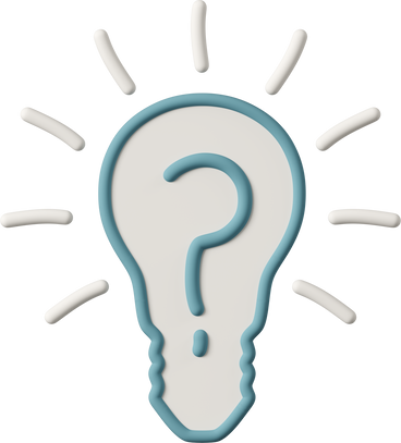 lightbulb with question mark PNG, SVG
