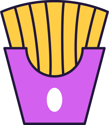 fries PNG, SVG