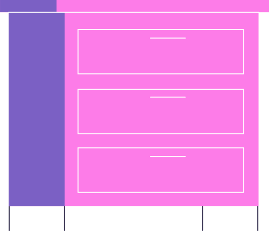 dresser Illustration in PNG, SVG