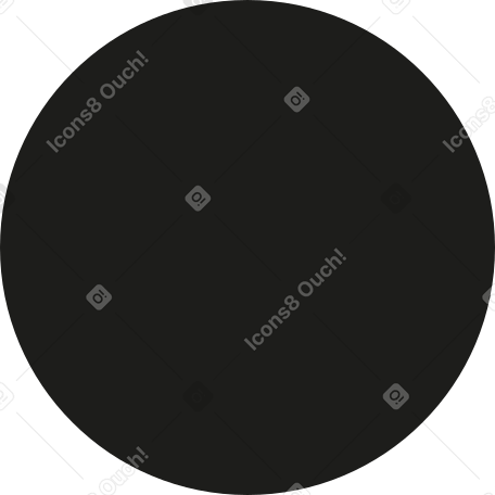 black circle PNG, SVG