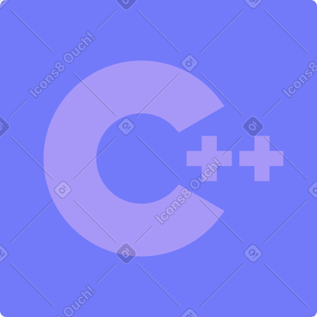 C 加号加号图标 PNG, SVG