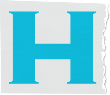 Collage capital letter h PNG, SVG