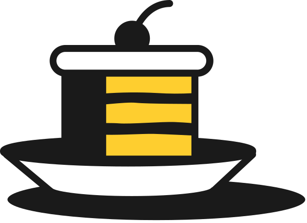 Illustration paix de tarte aux formats PNG, SVG
