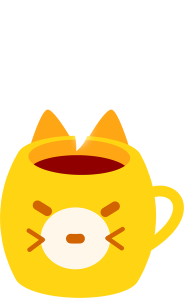 Кружка чая в PNG, SVG