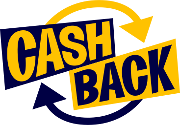 Schriftzug cashback mit pfeiltext PNG, SVG