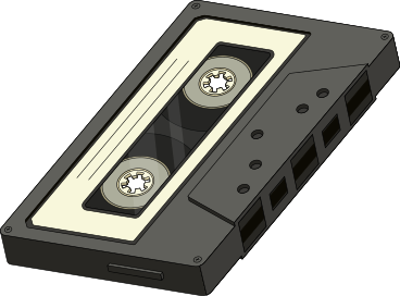 Cassette PNG、SVG