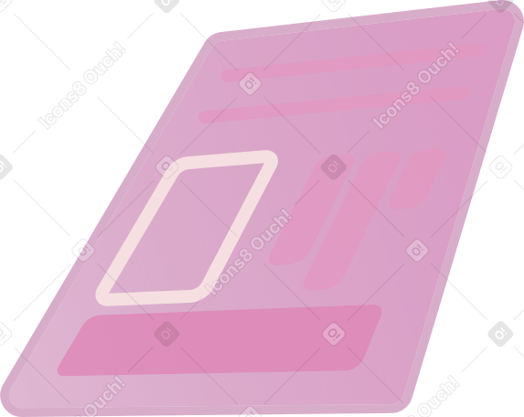 透视平板电脑 PNG, SVG
