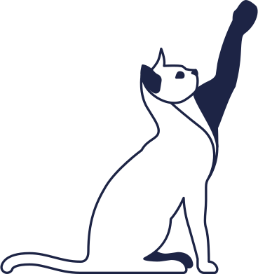 cat line PNG, SVG