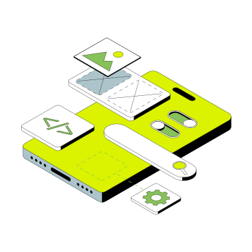 Mobile application development and web design PNG, SVG