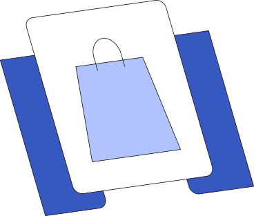 shopping icon with packages PNG, SVG