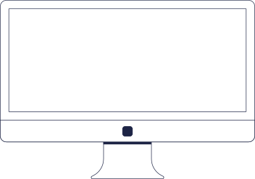 big white monitor PNG, SVG