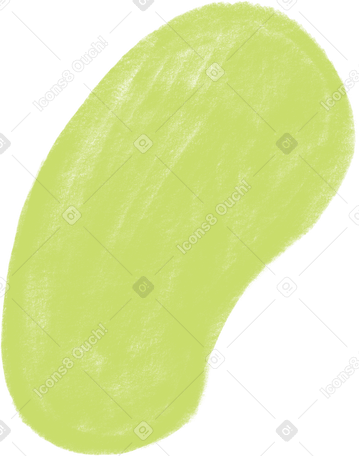 green oval PNG, SVG