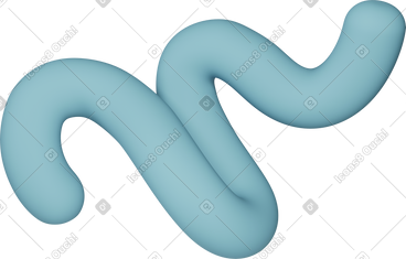 Twisted line PNG, SVG