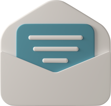 파란색 편지가 있는 흰색 봉투를 엽니다. PNG, SVG