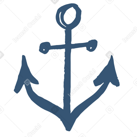 anchor Illustration in PNG, SVG