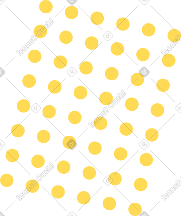 Yellow dots PNG, SVG