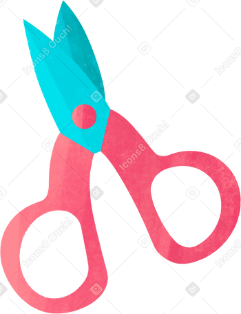 small pink scissors в PNG, SVG
