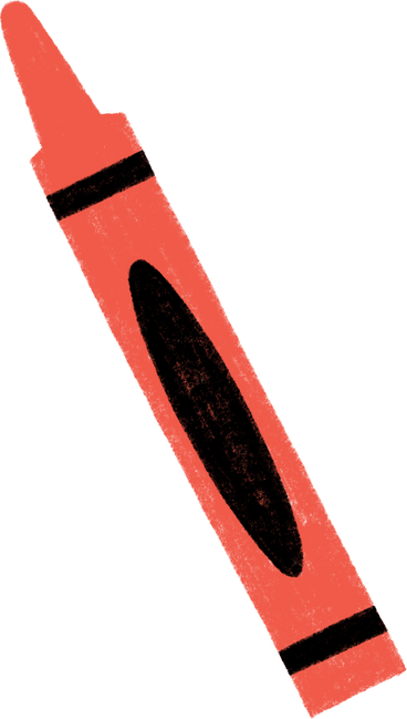 Roter buntstift PNG, SVG
