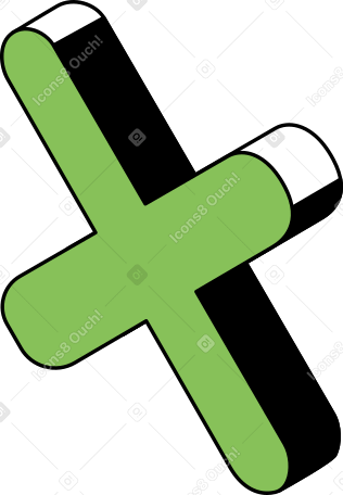 cross Illustration in PNG, SVG