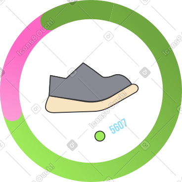 Smartwatch interface PNG, SVG