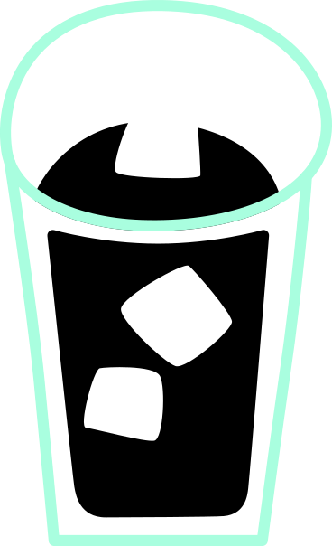 Iced coke PNG, SVG