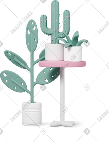 Interior plants PNG, SVG