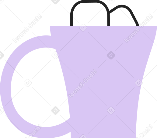 drink with ice Illustration in PNG, SVG