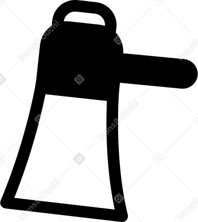 white megaphone Illustration in PNG, SVG