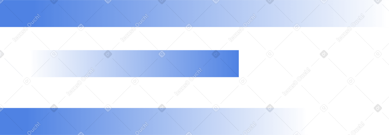 Tre linee blu e bianche PNG, SVG