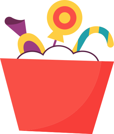 candy in a box PNG, SVG