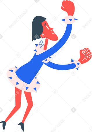 여자 점프 PNG, SVG