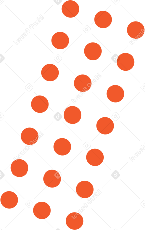 red dots Illustration in PNG, SVG