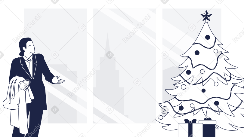 圣诞礼物 PNG, SVG