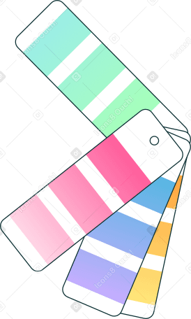 colour fan PNG, SVG