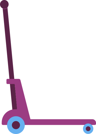 burgundy cart PNG, SVG