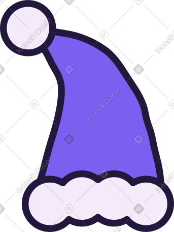 santa's hat PNG, SVG