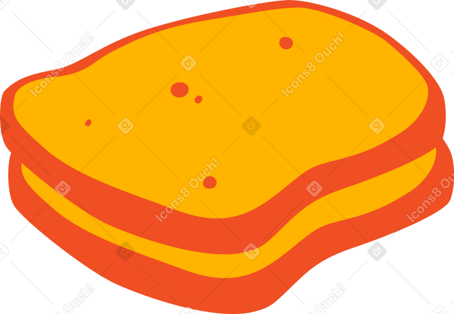 bread Illustration in PNG, SVG