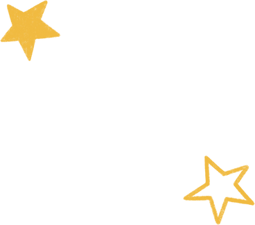 yellow stars PNG, SVG