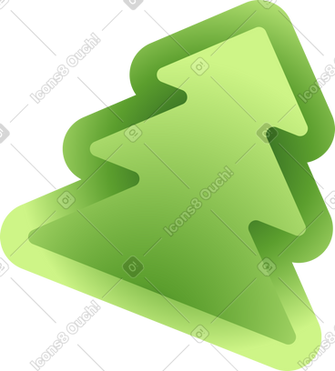 Christmas tree PNG, SVG