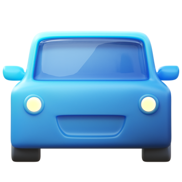 blue car PNG, SVG