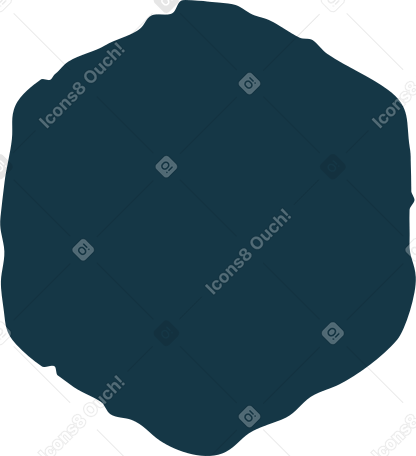 dark green hexagon Illustration in PNG, SVG