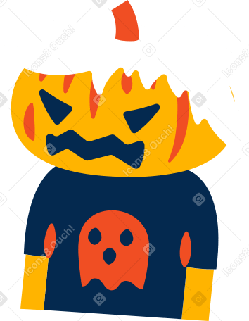 pumpkin kid PNG, SVG