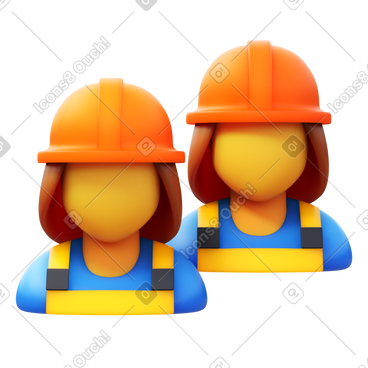 Construction workers PNG, SVG