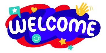 Welcome lettering PNG, SVG