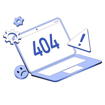 404 error in laptop PNG, SVG
