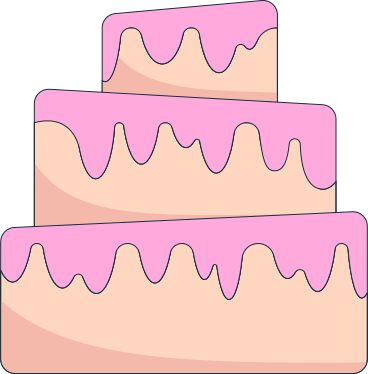 Grande torta PNG, SVG
