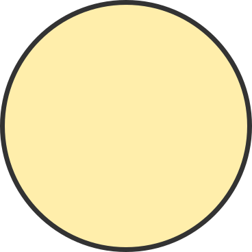 Cercle jaune PNG, SVG