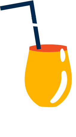cocktail glass Illustration in PNG, SVG