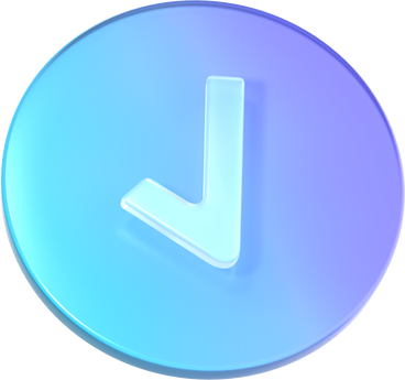 blue circle with check mark PNG, SVG